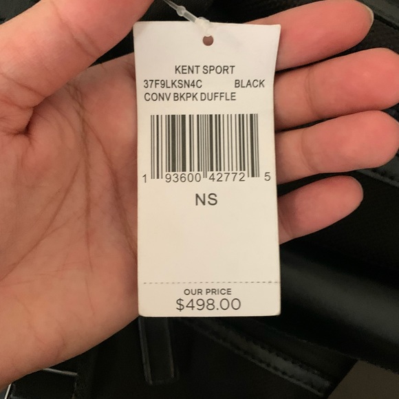 New Mk large men duffle/ backpack - Picture 10 of 15